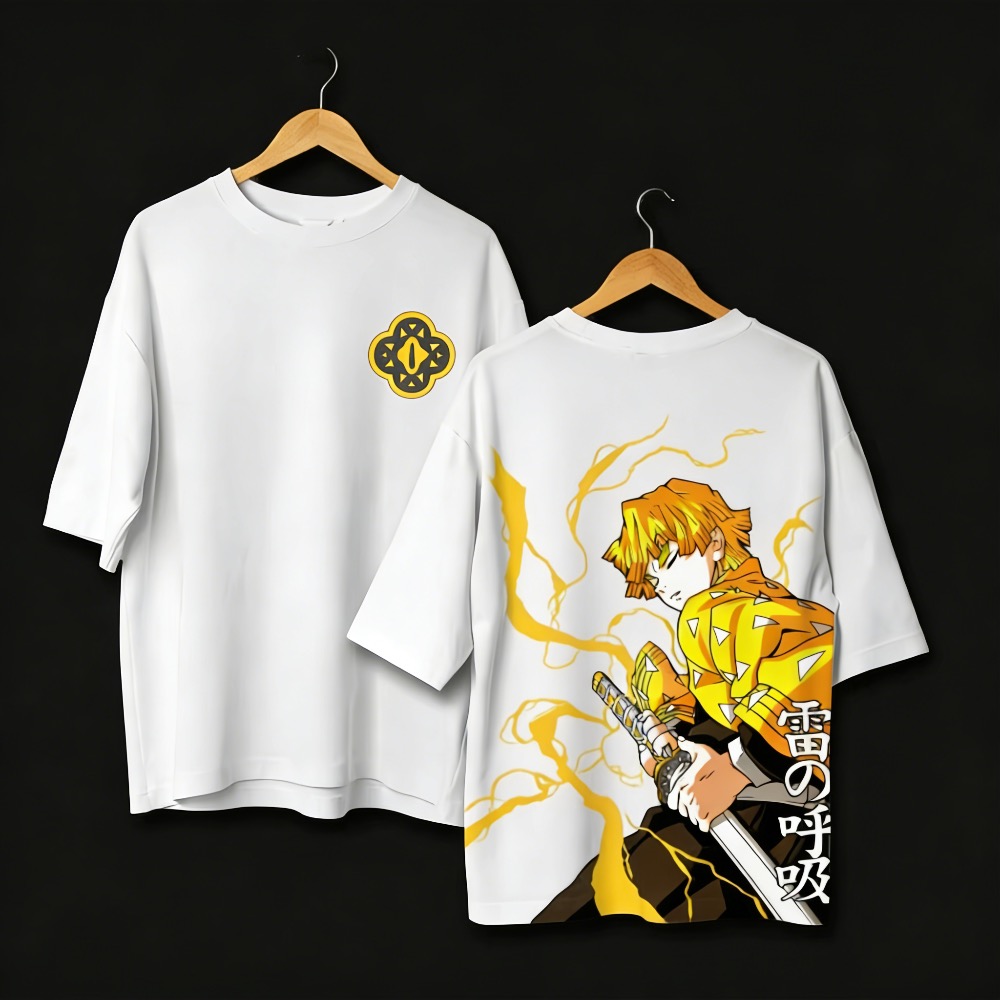 Plus Size Demon Slayer Anime P - đánh giá và giá Summer Clothing Styles Men