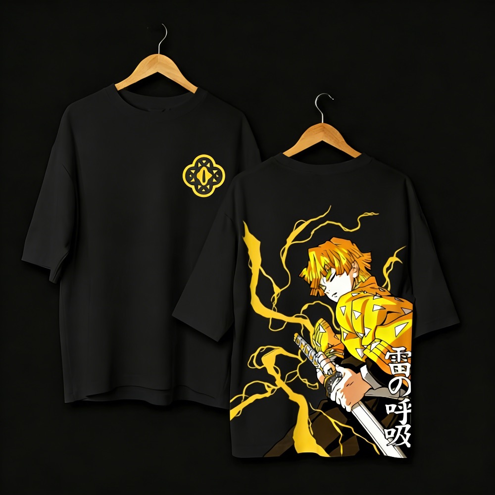 Plus Size Demon Slayer Anime P - đánh giá và giá Summer Clothing Styles Men