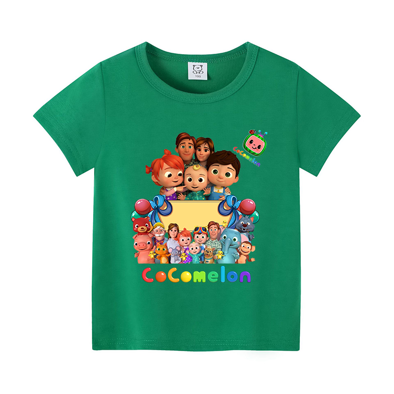 Cocomelons Baby T-Shirts Anime - đánh giá và giá Summer Clothing Baby Boy
