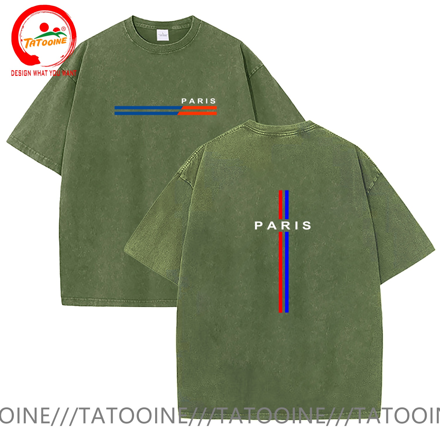 Vintage Washed Cotton T-Shirt  - đánh giá và giá Summer Clothing In Paris