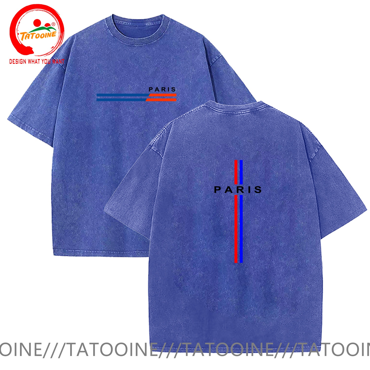 Vintage Washed Cotton T-Shirt  - đánh giá và giá Summer Clothing In Paris