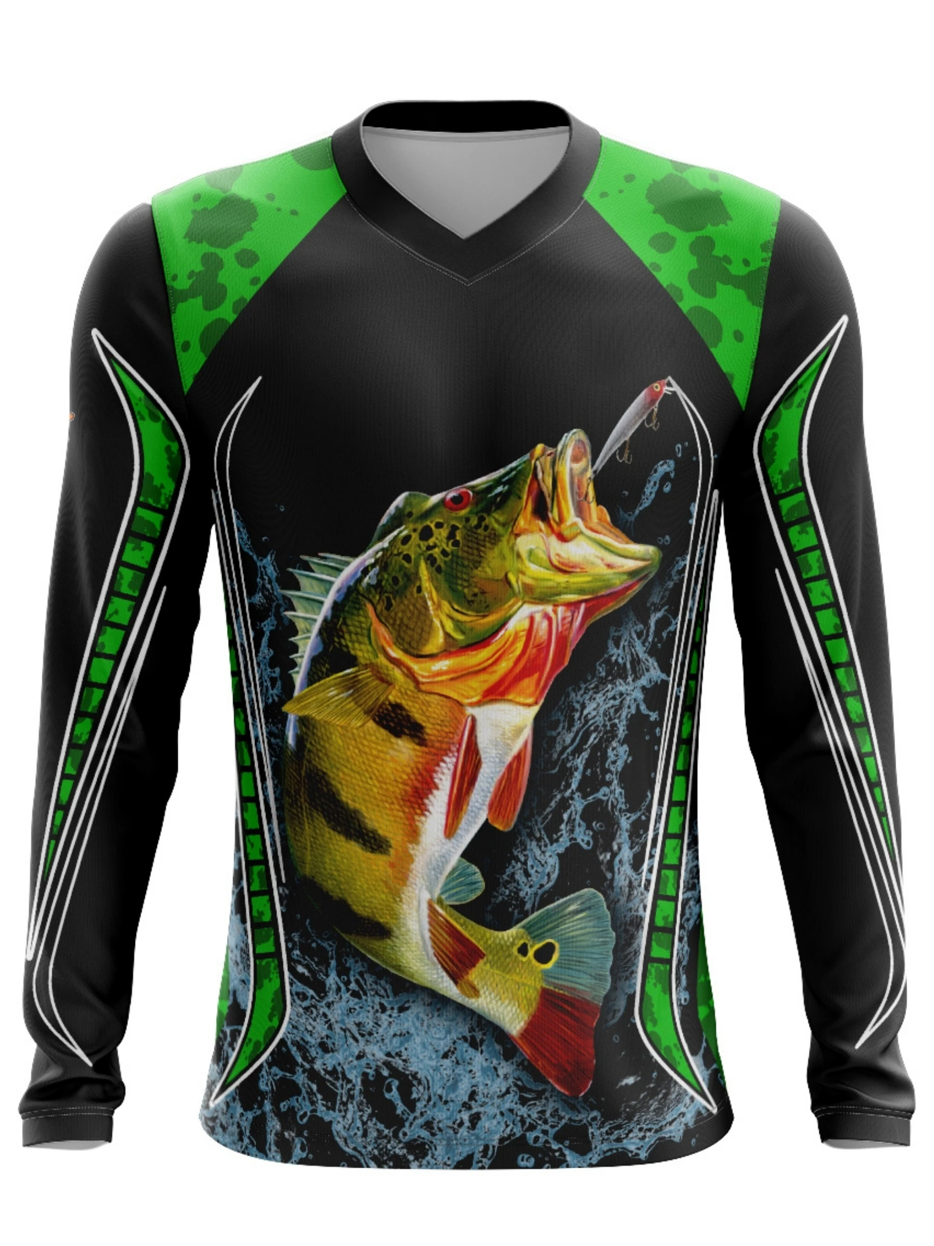 Men's Quick-Dry Fishing Shirt  - đánh giá và giá Rash Guard Long Sleeve