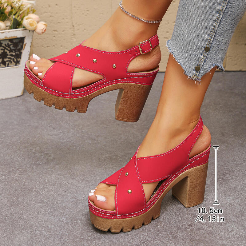 Vintage Super High Heel Cross  - đánh giá và giá Summer Clothing Stores