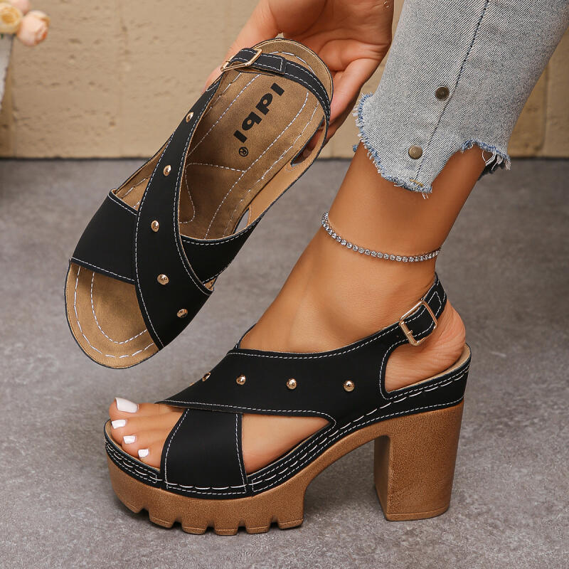 Vintage Super High Heel Cross  - đánh giá và giá Summer Clothing Stores