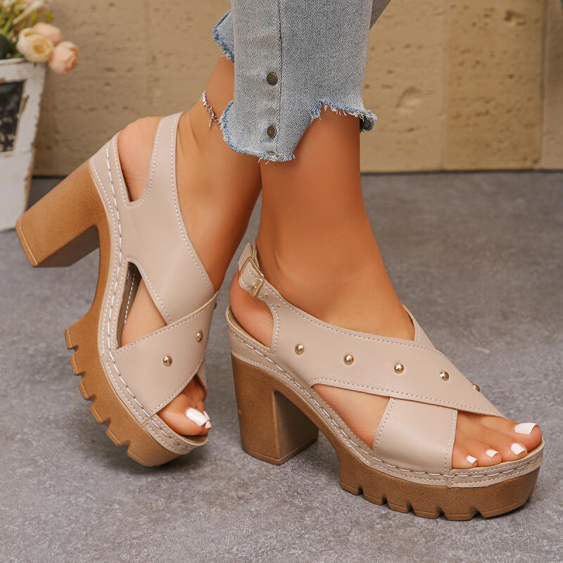 Vintage Super High Heel Cross  - đánh giá và giá Summer Clothing Stores