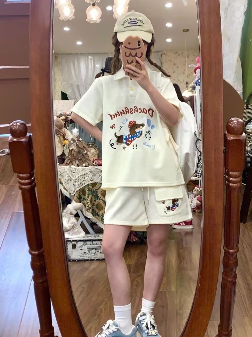 Kawaii Embroidery Dog Japan St - đánh giá và giá Summer Dog Clothing