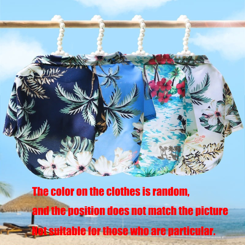Hawaiian Style Pet Dog Clothe  - đánh giá và giá Summer Dog Clothing
